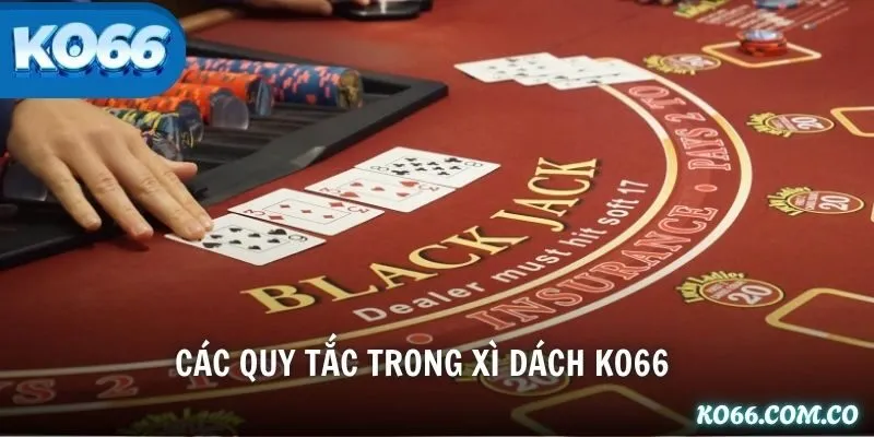 Các quy tắc trong Xì Dách KO66