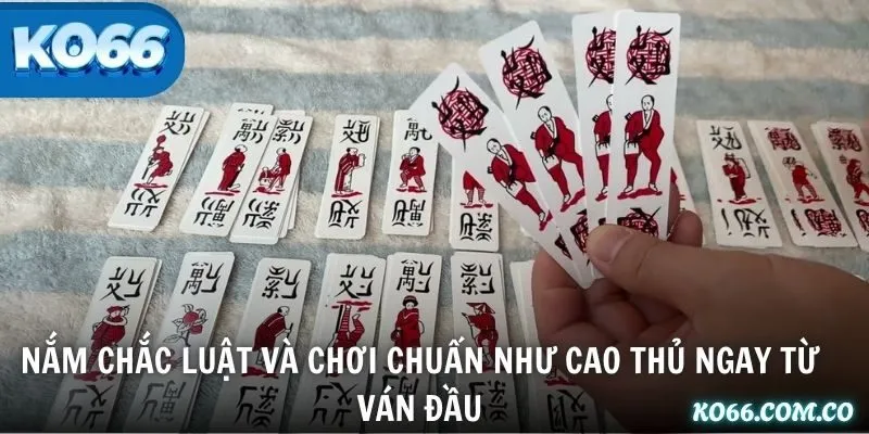 Nắm chắc luật và chơi chuẩn như cao thủ ngay từ ván đầu
